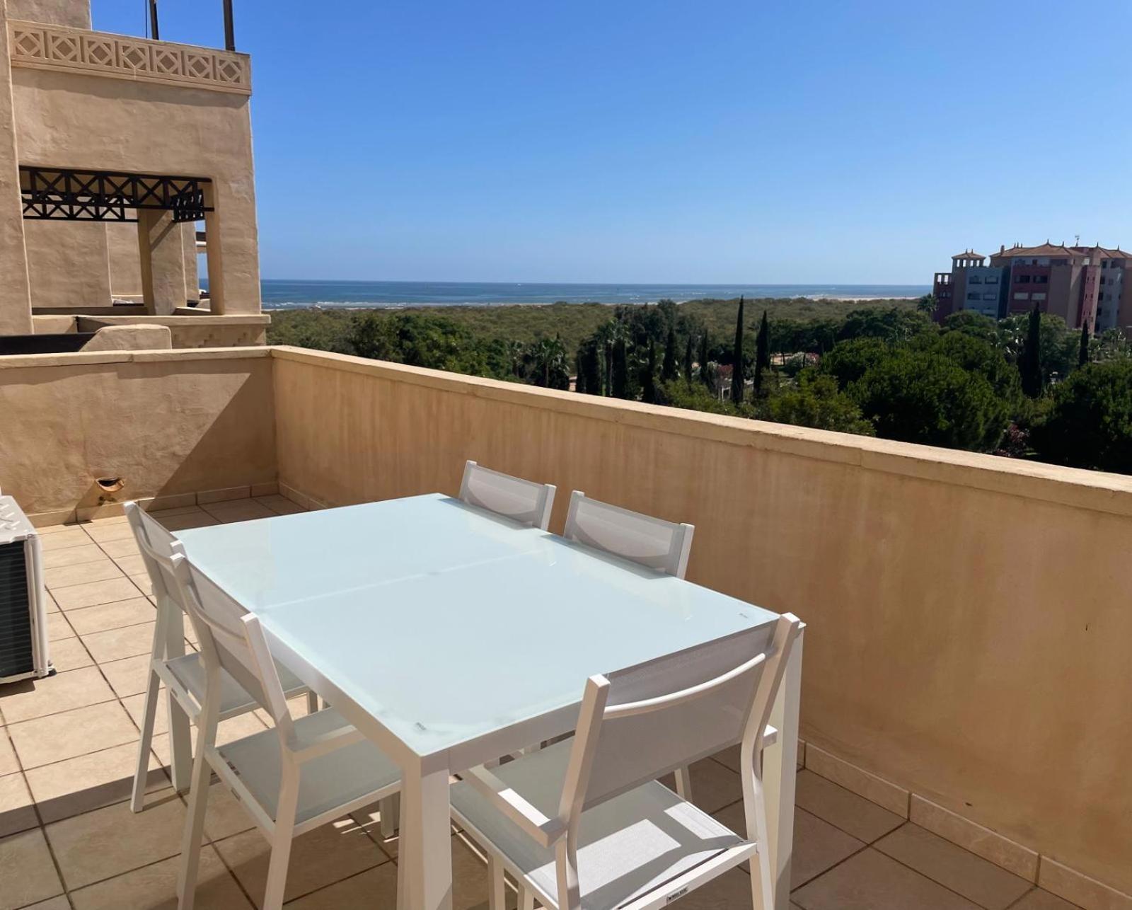 Apartamento Precioso Ático Vistas Mar Y Marismas Isla Canela Exterior foto